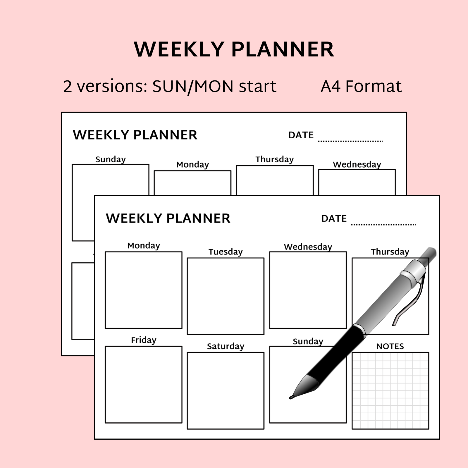 Weekly Planner - Image 1