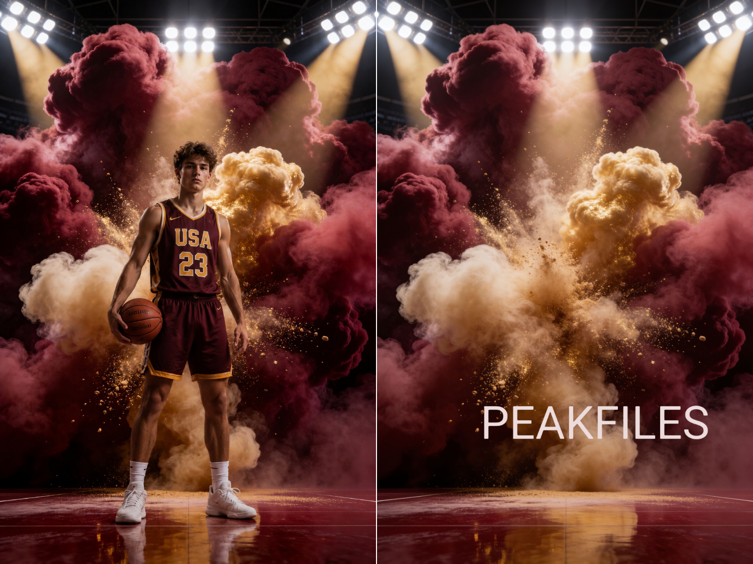 60 Sports Smoke Digital Backdrops, Football Cheerleading Photography Backgrounds, Athletic Promo JPG, Team Portrait Effects, Athlete Studio - Thumbnail 6