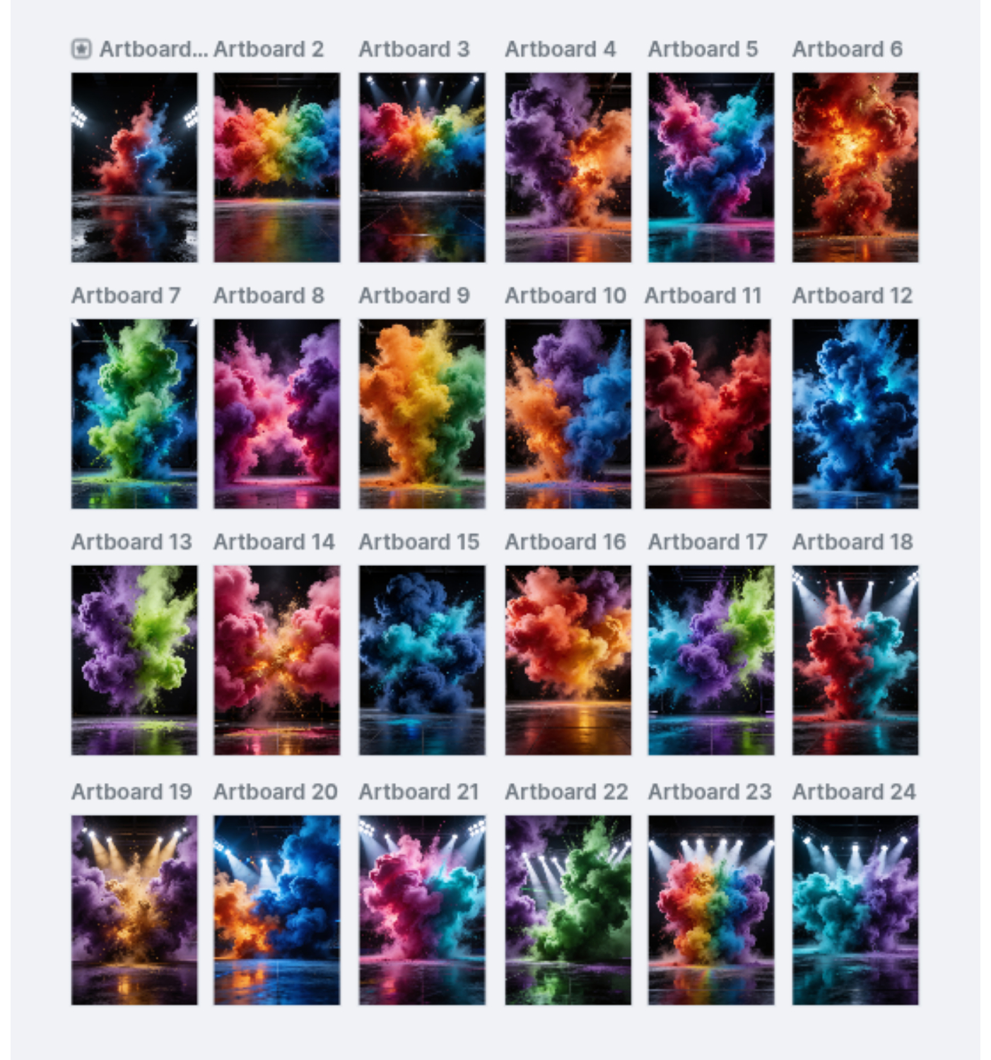 60 Sports Smoke Digital Backdrops, Football Cheerleading Photography Backgrounds, Athletic Promo JPG, Team Portrait Effects, Athlete Studio - Thumbnail 7