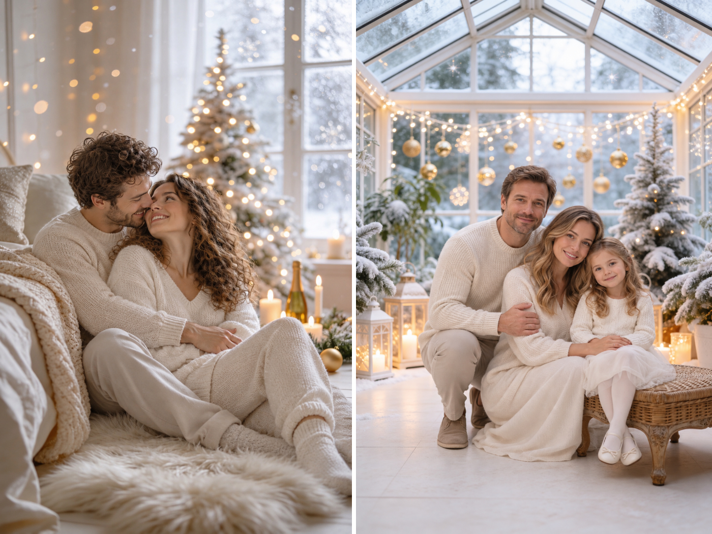 55 Christmas Nook Digital Backdrops, Cozy Holiday Photography Scenes, Winter Wonderland Set, Instant Download - Thumbnail 8
