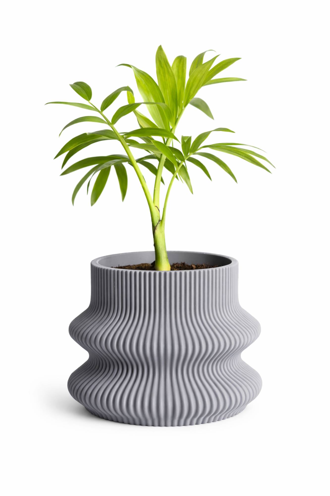 Wavy Flower Pot set of 3 STL – Commercial License – For 3D Printing - Thumbnail 2