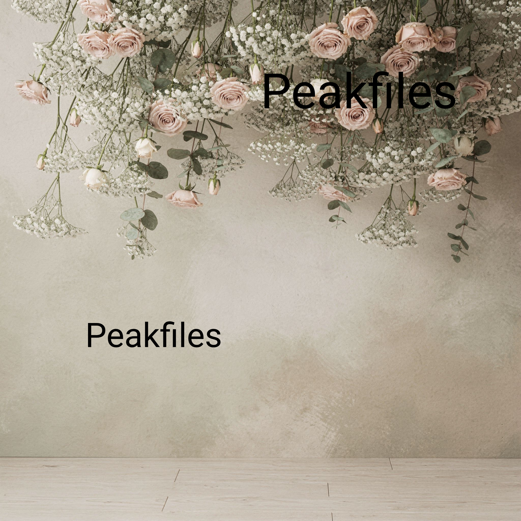 Floral Photography Backdrop, Blush Roses, Baby Shower Background, Neutral Studio Prop - Thumbnail 2