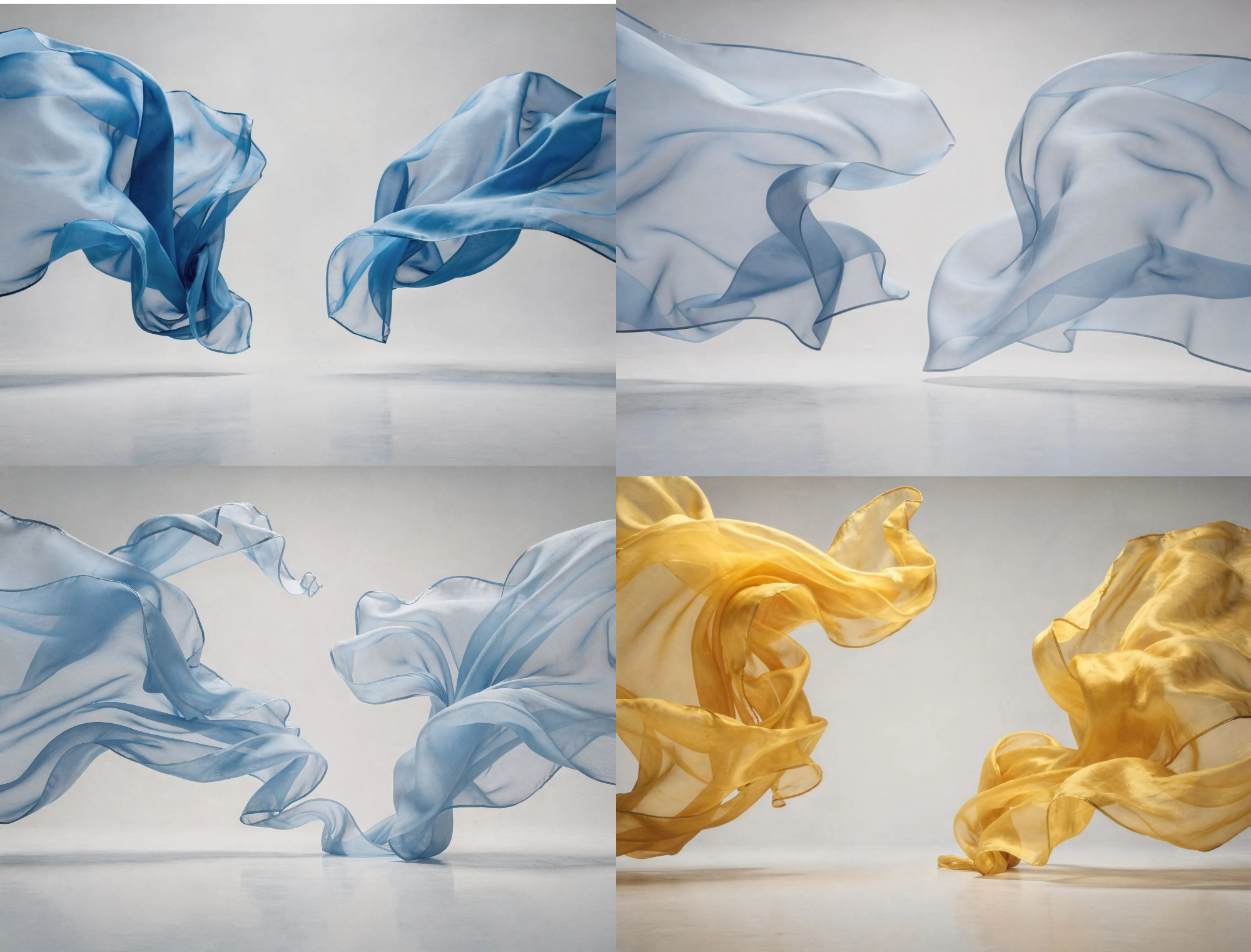 25 Colored Draped Fabric Digital Backdrops, Maternity Photography Backgrounds, Flowing Cloth Backdrop Bundle, Studio Props JPG - Thumbnail 4