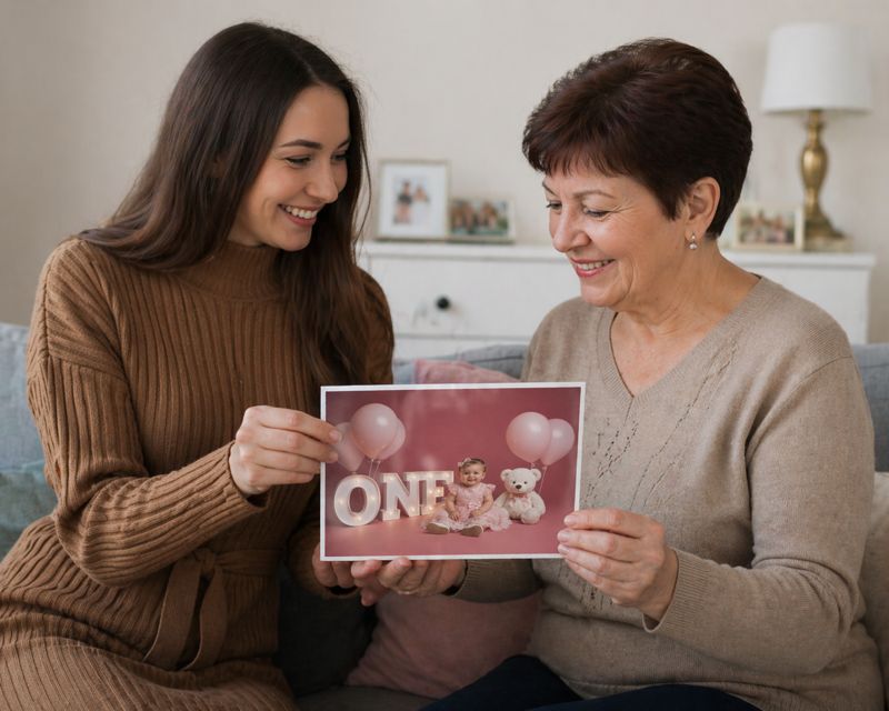 ONE First Birthday Backdrops Set for Girls and Boys, Pastel Party Background Digital, Cake Smash Scenes, 1st Birthday Studio Photography - Thumbnail 6