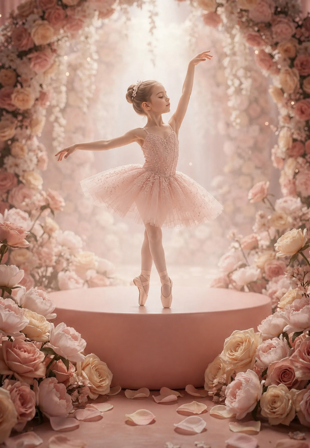 Ballet Digital Backdrop Bundle – 15 Backgrounds, Round Podium, Low Angle Studio, Ballerina Photoshop Overlay, 5 Styles Set - Thumbnail 2