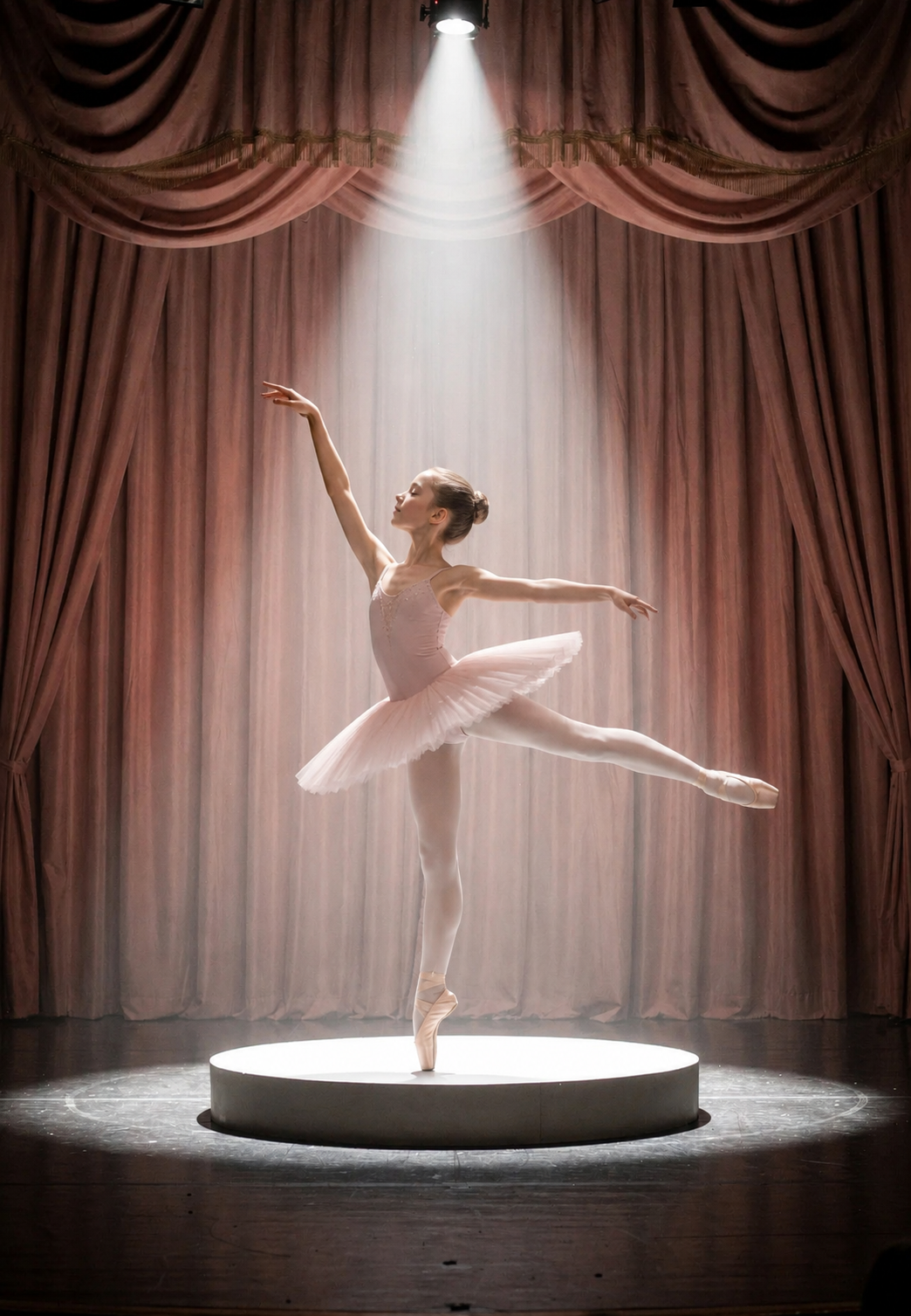 Ballet Digital Backdrop Bundle – 15 Backgrounds, Round Podium, Low Angle Studio, Ballerina Photoshop Overlay, 5 Styles Set - Thumbnail 5