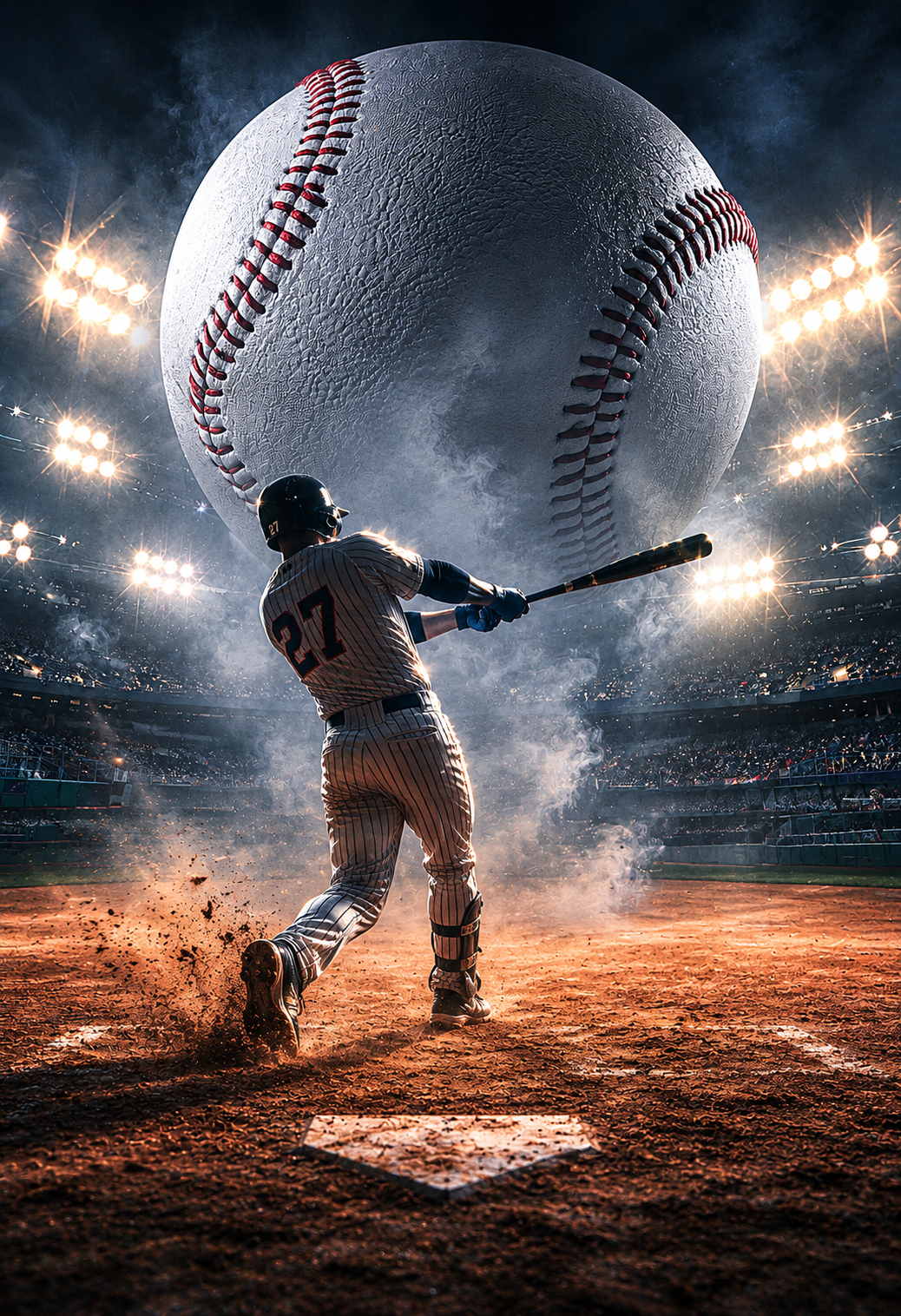 35 Baseball Light Digital Backdrops PNG JPG, Sports Photography Backgrounds, Editable Baseball Photoshop Templates, Sports Photo Backgrounds - Thumbnail 7