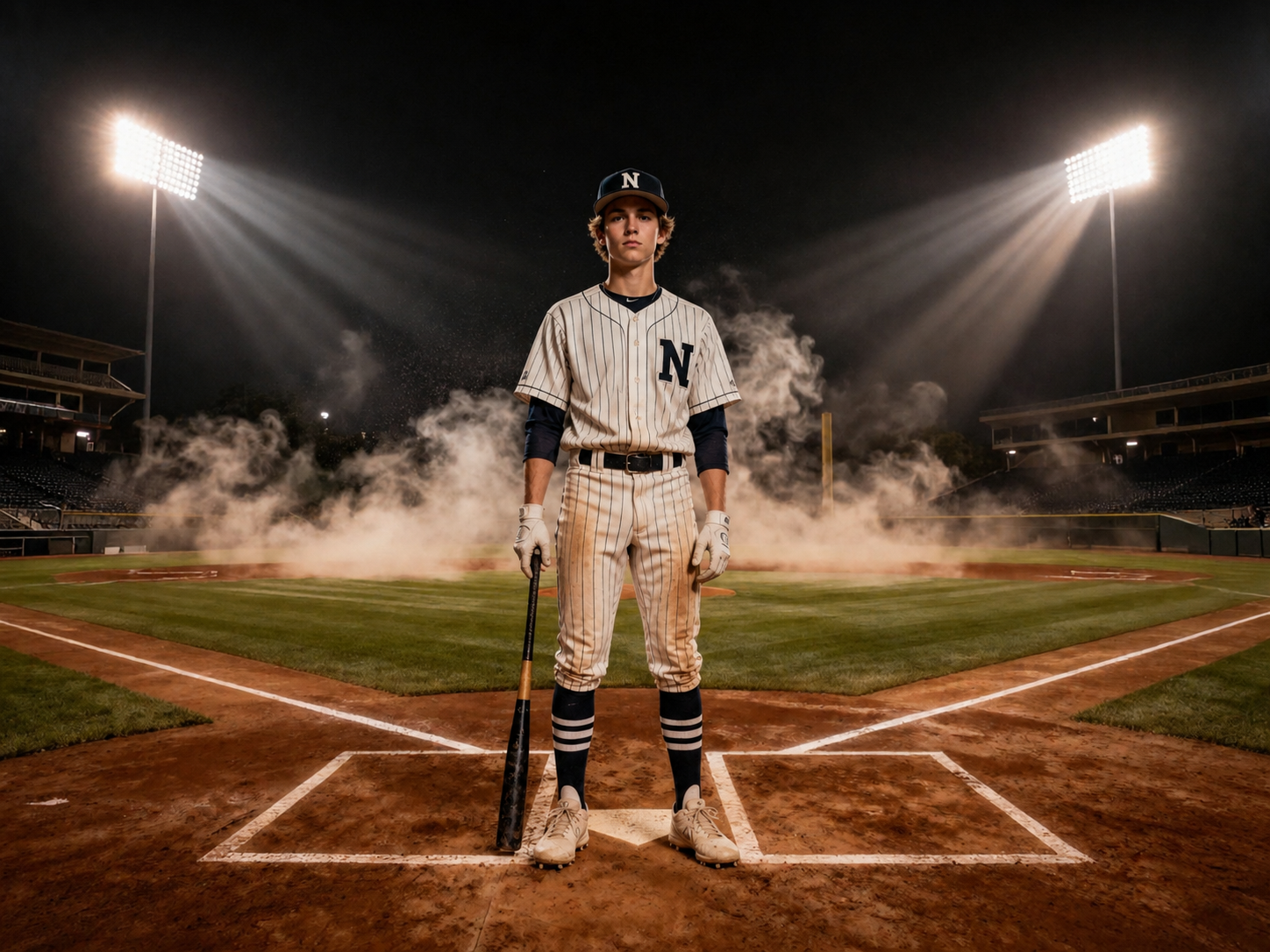 50 Baseball Digital Backdrops – Baseball Stadium Backgrounds, Stormy Skies, Night Games, JPG Files - Thumbnail 5