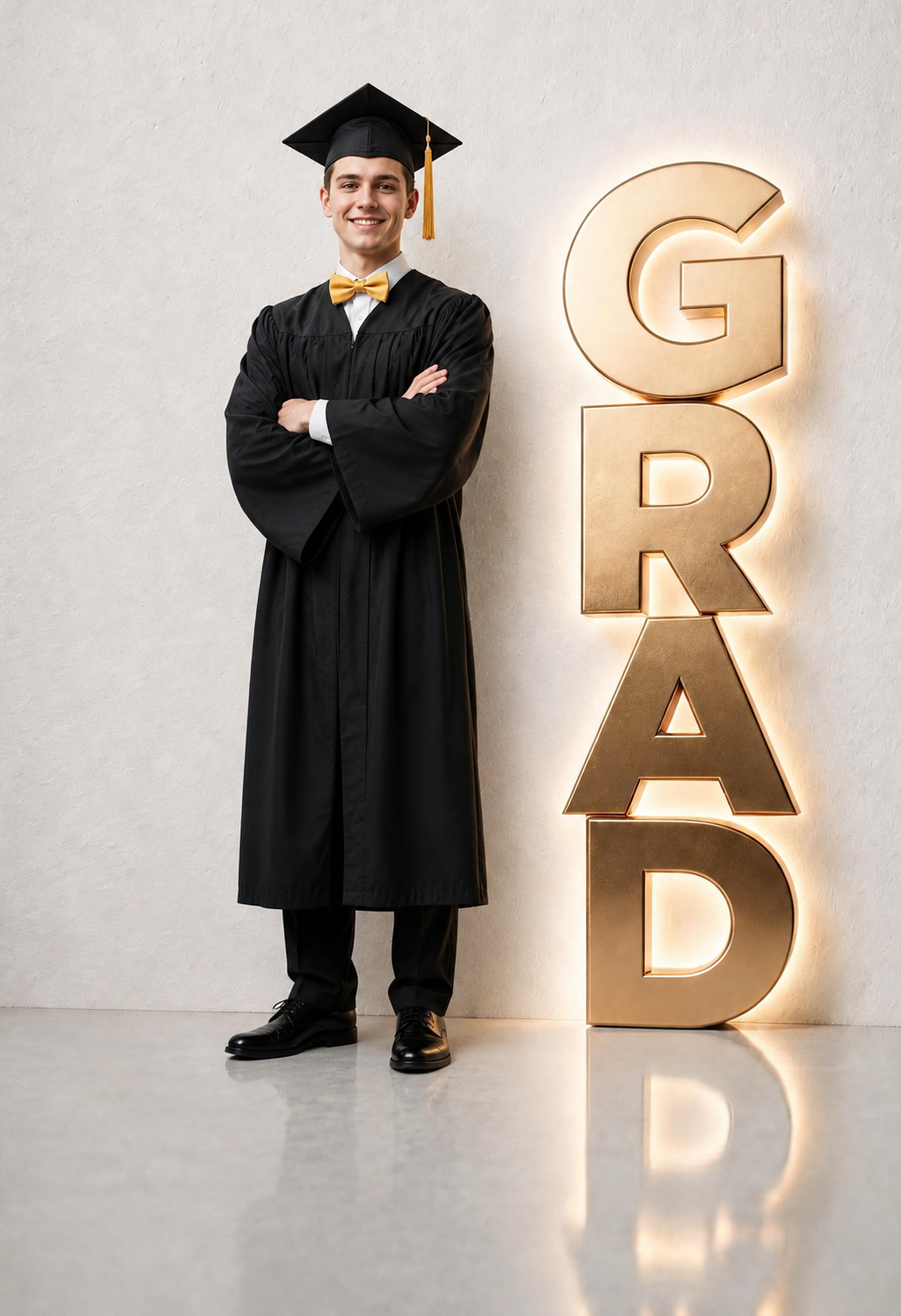 Graduation Digital Backdrop Set | 2026 Senior Photo Backgrounds with 3D GRAD Letters, 15 JPGs - Thumbnail 7