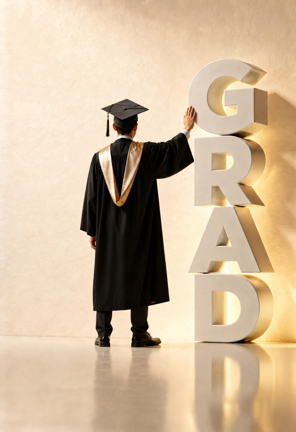 Graduation Digital Backdrop Set | 2026 Senior Photo Backgrounds with 3D GRAD Letters, 30 JPGs - Thumbnail 12