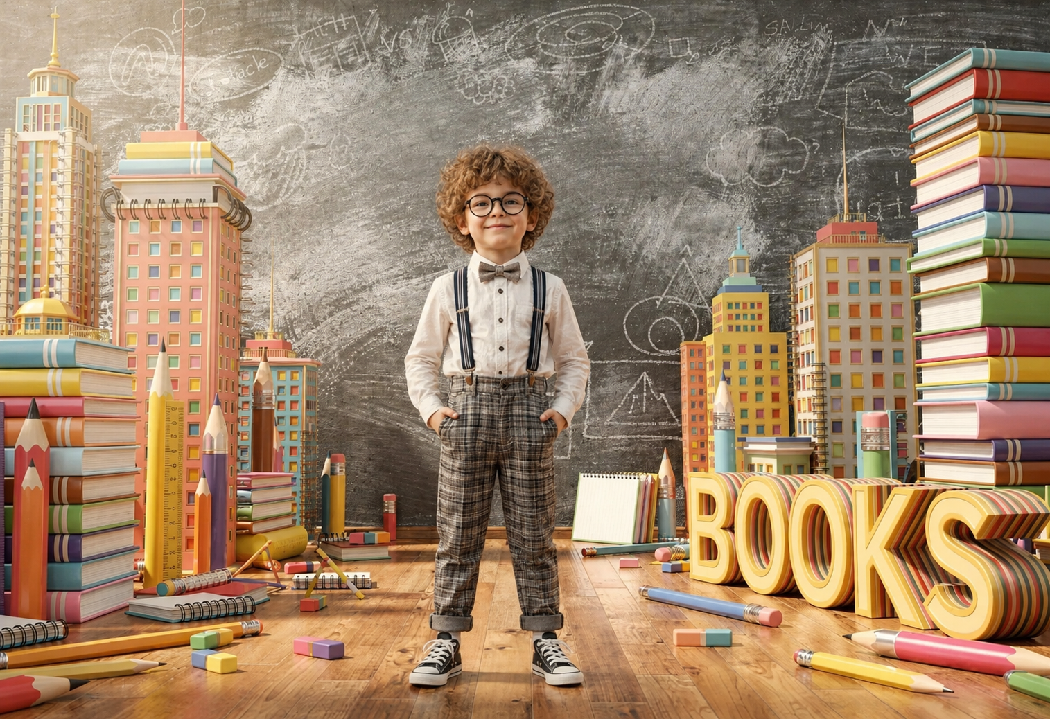 20 Back to School Digital Backdrops Bundle | School Portrait Backgrounds | Composite Photo Templates | Classroom Photography Backdrops - Thumbnail 2