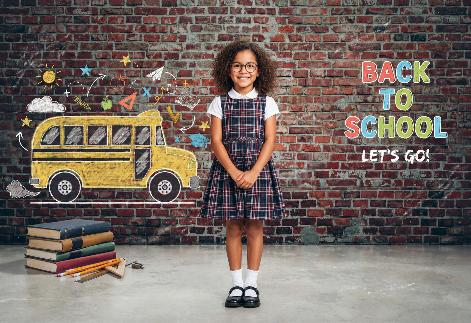 30 Back to School Digital Backdrops Bundle | School & Preschool Portrait Backgrounds | Classroom Photography | Photo Composites - Thumbnail 5