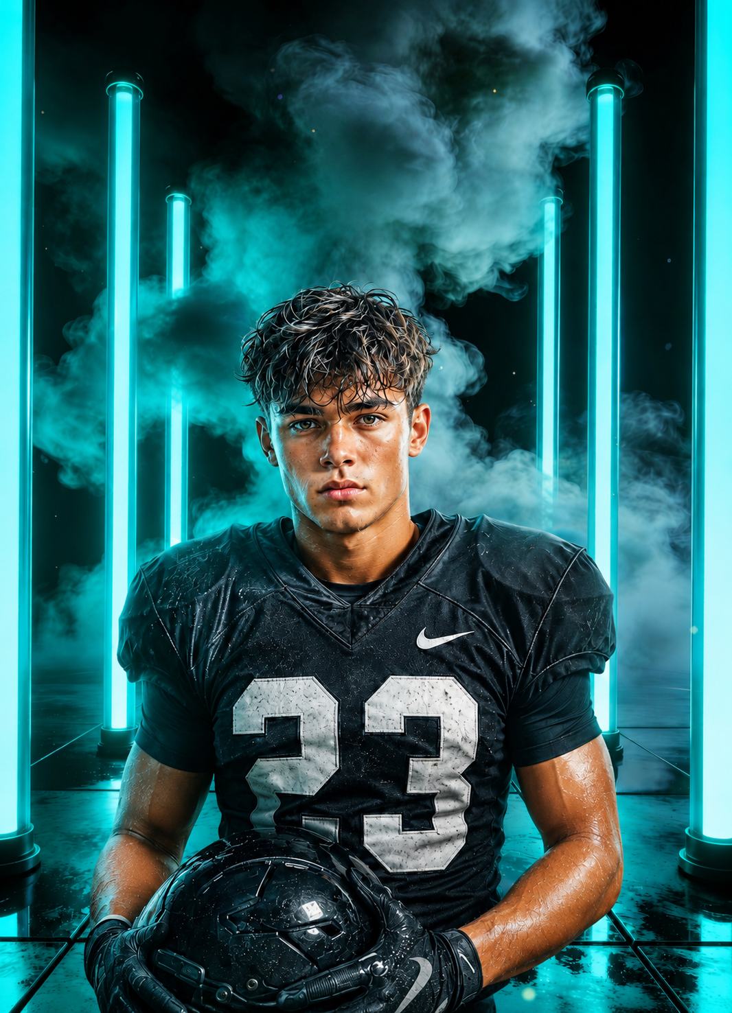 50 Neon Sports Digital Backdrops Bundle | Senior Athlete Portrait Backgrounds | Football Basketball Baseball Sports Backdrops - Thumbnail 5